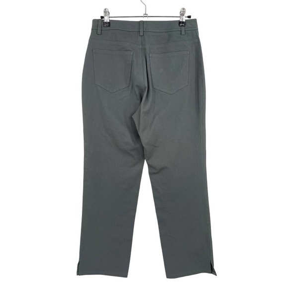 Banana Republic Cotton Stretch Straight Leg Chino Pants in Gray - Womens Size 2 - Picture 6 of 10